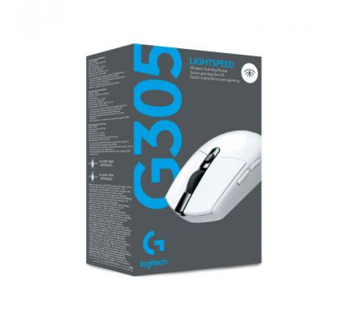 Мишка Logitech G305 Lightspeed White (910-005291)