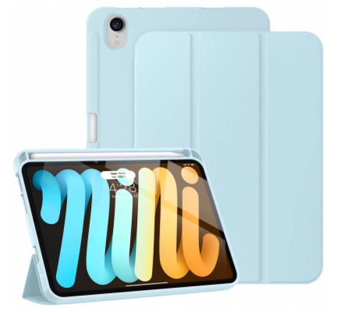 BeCover Чохол до планшета BeCover Soft TPU Pencil Apple iPad mini 6 2021 Light Blue (706757)