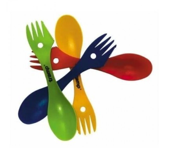 Tramp Ложка-виделка туристична Tramp пластик Blue (UTRC-069-blue)