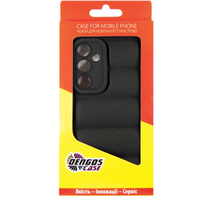 Dengos Чохол до мобільного телефона Dengos Soft Samsung Galaxy A35 5G (black) (DG-TPU-SOFT-48)