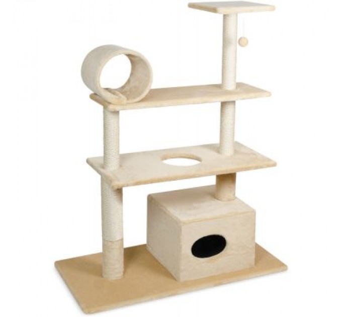 Природа Дряпка (кігтеточка) для котів Природа Городок ДБ велика (бежева) (4820157403280)