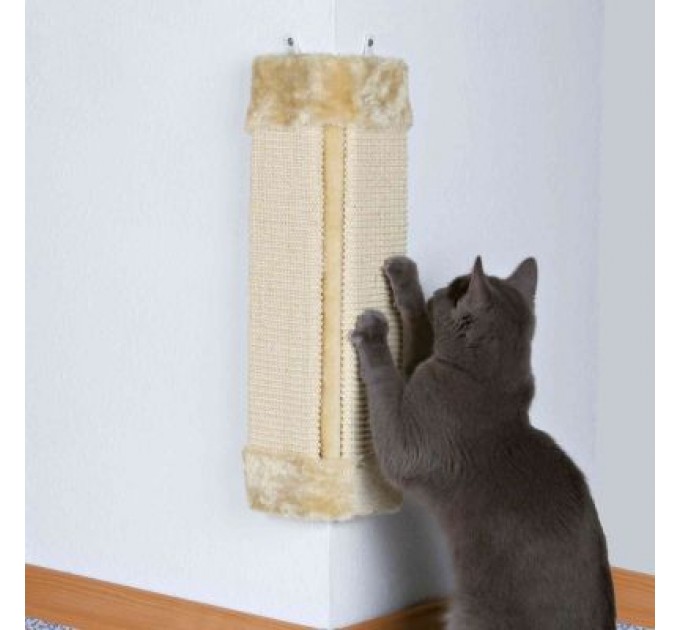 Trixie Дряпка (кігтеточка) для котів Trixie кутова 23х49 см (бежева) (4011905431918)