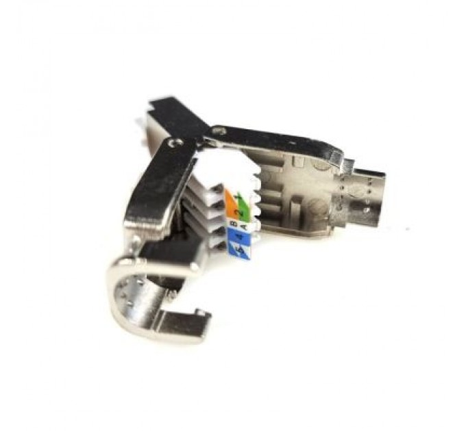 Eserver Конектор Eserver RJ45 cat.6A FTP 8P8C, безінструментальний (WT-6084-FTP)
