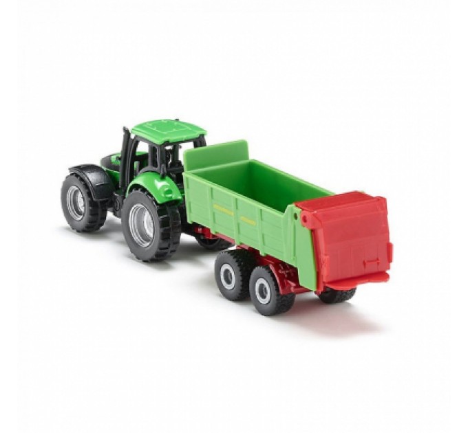 Siku Спецтехніка Siku Трактор Deutz з причепом, 1:55 (6002389)