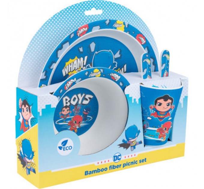 Kite Набір дитячого посуду Kite DC з бамбука 5 предметів (DC22-313)