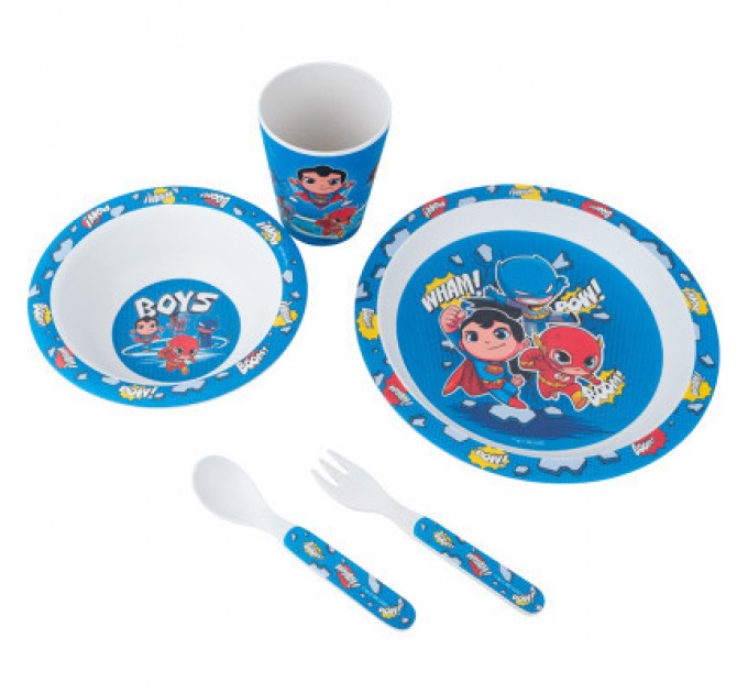 Kite Набір дитячого посуду Kite DC з бамбука 5 предметів (DC22-313)