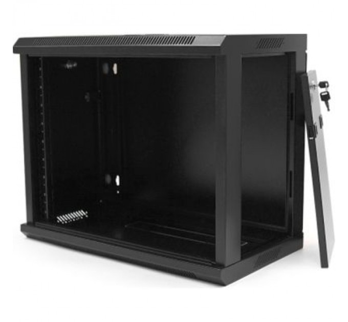 Шафа настінна Merlion 9U 19" 600*350*500 (Ш*Г*В)мм, black (MI3-6309 / 36528)