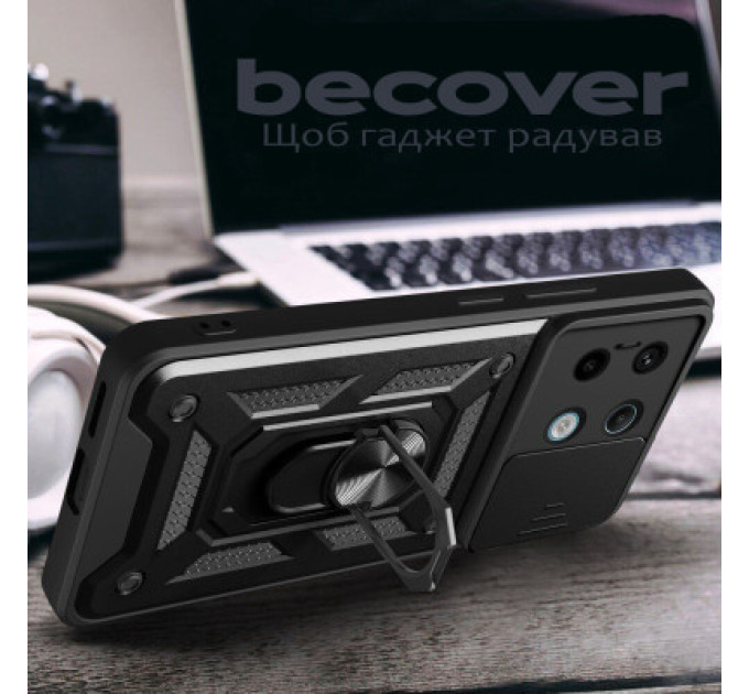 BeCover Чохол до мобільного телефона BeCover Military Poco X6 Black (711006)