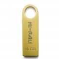 Флеш-накопичувач USB 16GB Hi-Rali Shuttle Series Gold (HI-16GBSHGD)