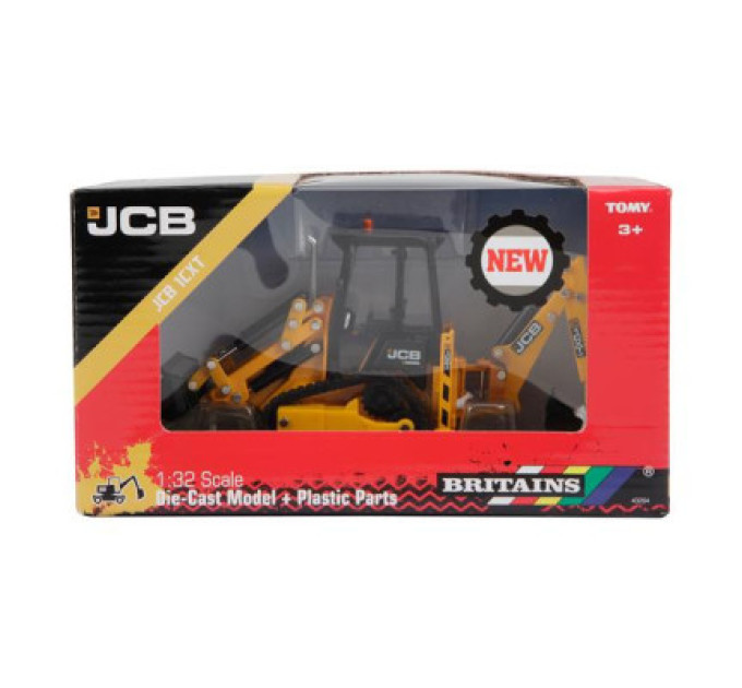 Britains Спецтехніка Britains Телескопічний навантажувач JCB 1 CXT 1:32 (43264)