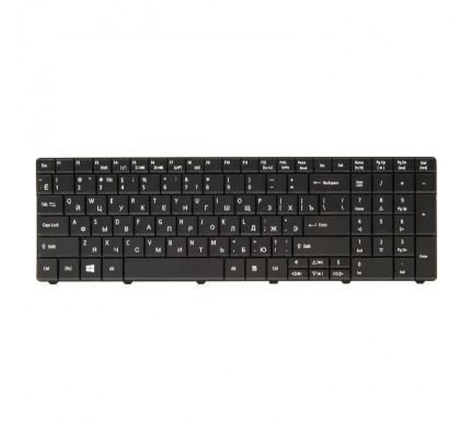 Acer Клавіатура ноутбука Acer Aspire E1-521/TravelMate 5335 черный, черный фрейм (KB310715)