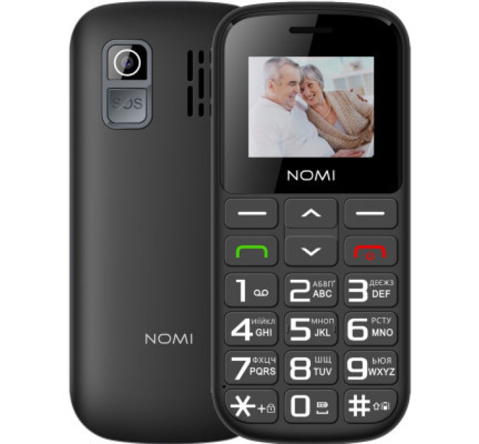 Nomi Мобільний телефон Nomi i1871 Black