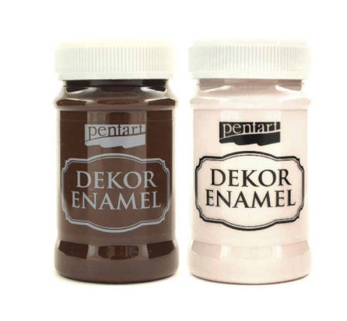 Pentart Акрилові фарби Pentart Dekor Enamel глянцева, Біла, 100 мл (5997412795677)