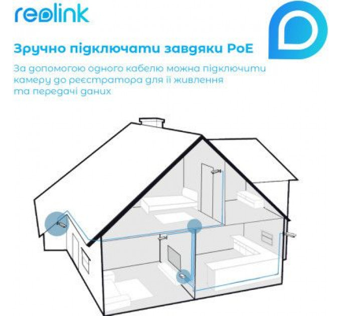 Реєстратор для відеоспостереження Reolink RLN8-410