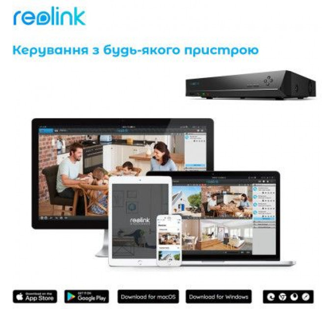 Реєстратор для відеоспостереження Reolink RLN8-410