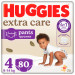 Huggies Підгузки Huggies Extra Care Розмір 4 (9-14 кг) Pants Box 80 шт (5029053582405)