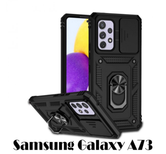 BeCover Чохол до мобільного телефона BeCover Military Samsung Galaxy A73 SM-A736 Black (707381)