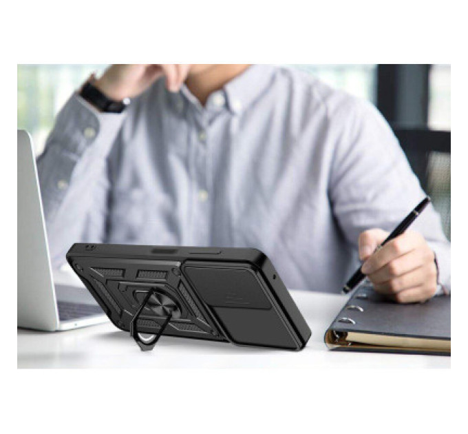 BeCover Чохол до мобільного телефона BeCover Military Infinix Hot 40i (X6528B) Black (710673)