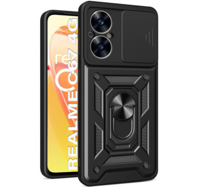 BeCover Чохол до мобільного телефона BeCover Military Realme C67 4G Black (710707)