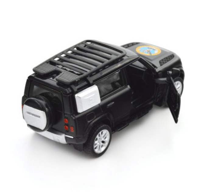 TechnoDrive Машина TechnoDrive Автомодель серії Шеврони Героїв - Land Rover Defender 110 - ГУР МО (250364M)