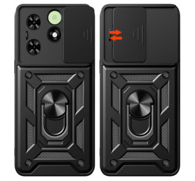 BeCover Чохол до мобільного телефона BeCover Military Tecno Spark 20C (BG7n) Black (710685)