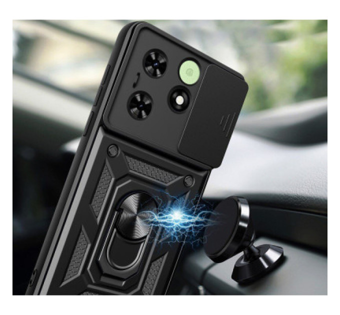 BeCover Чохол до мобільного телефона BeCover Military Tecno Spark 20C (BG7n) Black (710685)