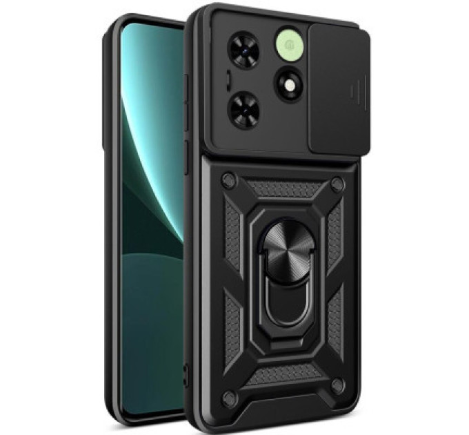 BeCover Чохол до мобільного телефона BeCover Military Tecno Spark 20C (BG7n) Black (710685)