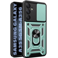 Чохол до мобільного телефона BeCover Military Samsung Galaxy A35 5G SM-A356 Dark Green (711016)