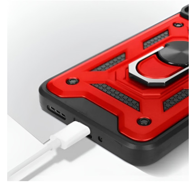 BeCover Чохол до мобільного телефона BeCover Military Xiaomi Redmi Note 13 Pro 4G Red (711027)