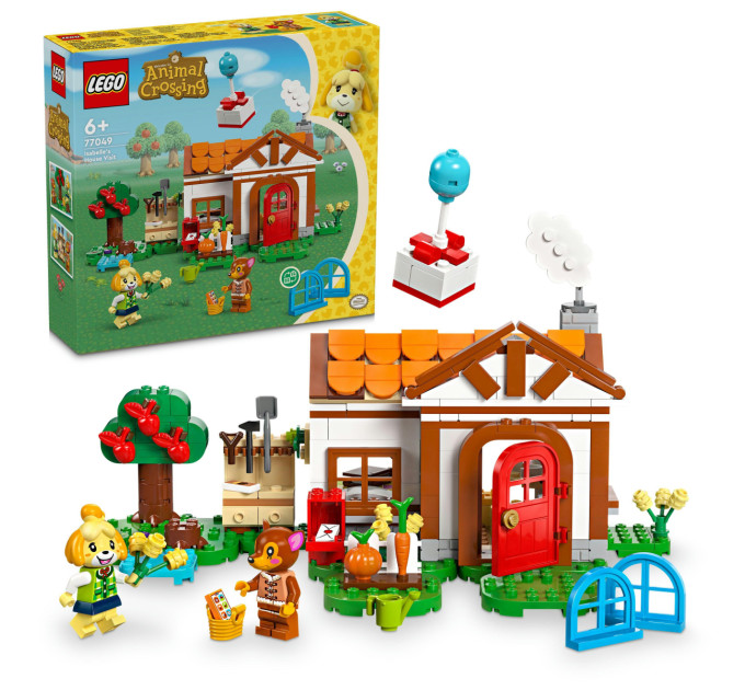 LEGO Конструктор LEGO Animal Crossing Візит у гості до Isabelle 389 деталей (77049)