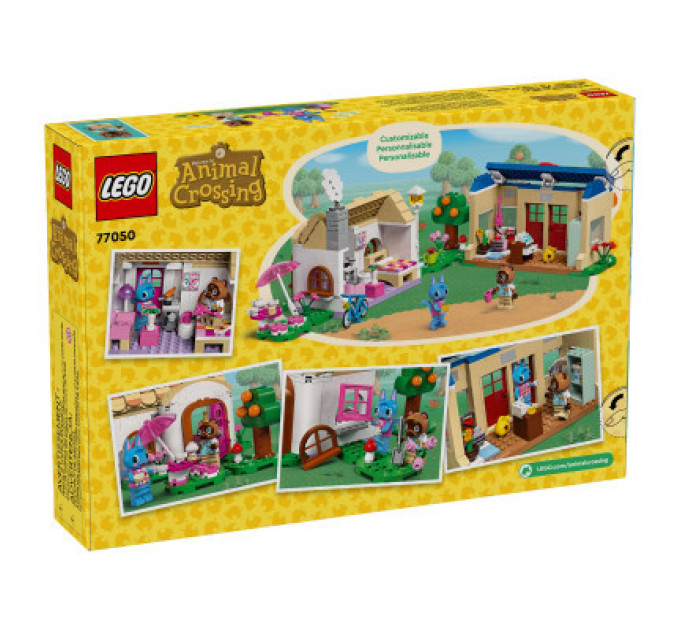 LEGO Конструктор LEGO Animal Crossing Ятка Nook's Cranny й будинок Rosie 535 деталей (77050-)