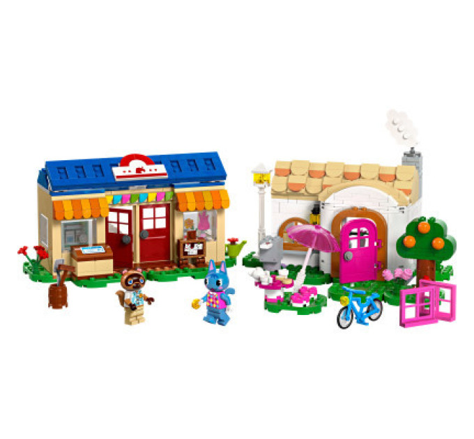 LEGO Конструктор LEGO Animal Crossing Ятка Nook's Cranny й будинок Rosie 535 деталей (77050-)