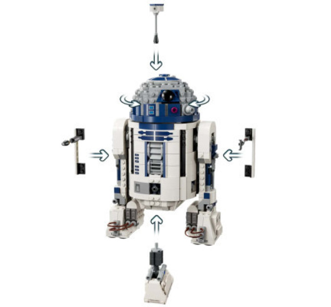 LEGO Конструктор LEGO Star Wars R2-D2 1050 деталей (75379)