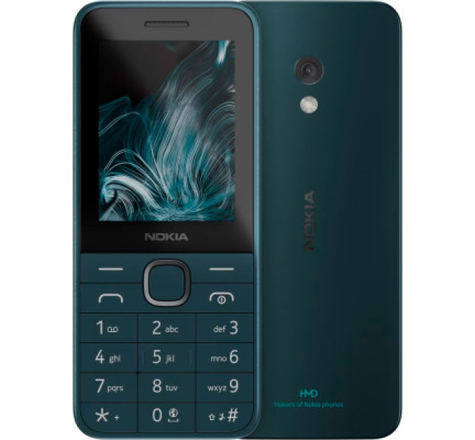 Nokia Мобільний телефон Nokia 225 4G DS 2024 Dark Blue