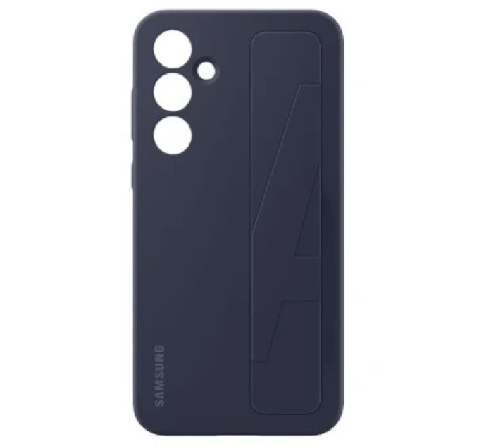 Samsung Чохол до мобільного телефона Samsung A55 Standing Grip Case Blue Black (EF-GA556TBEGWW)