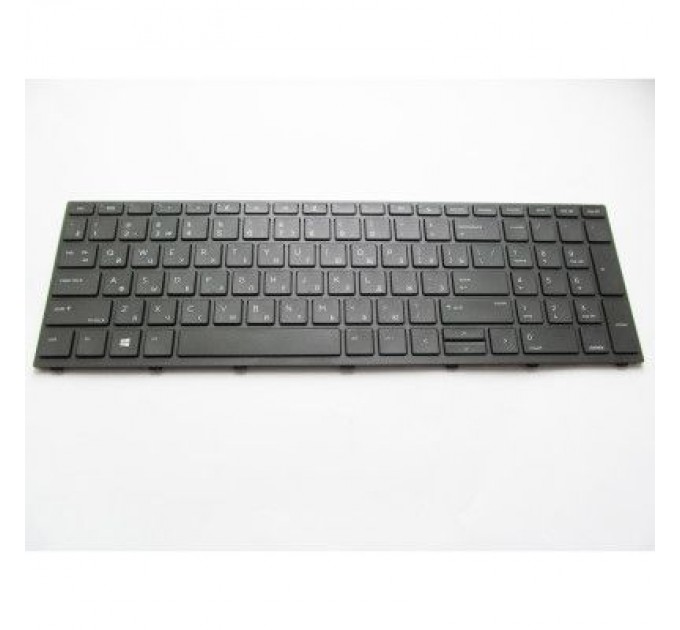 HP Клавіатура ноутбука HP ProBook 450/455/470 G5 черная с черной (A46063)
