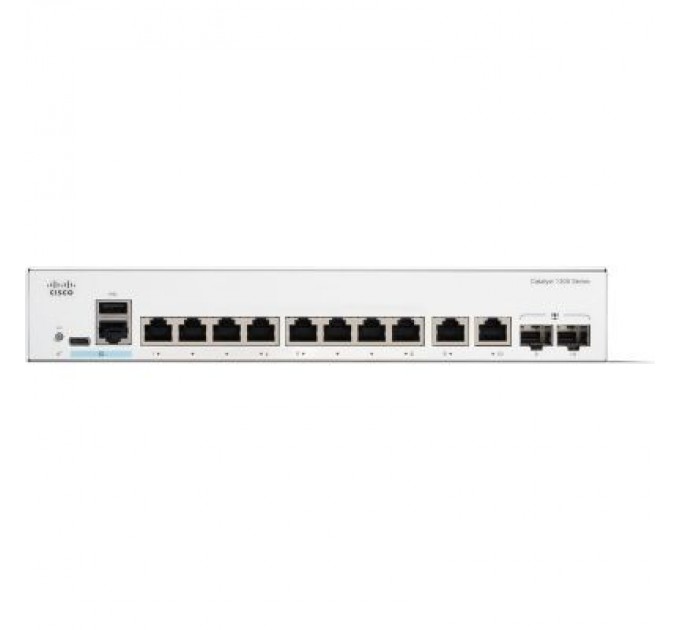 Cisco Комутатор мережевий Cisco C1300-8FP-2G