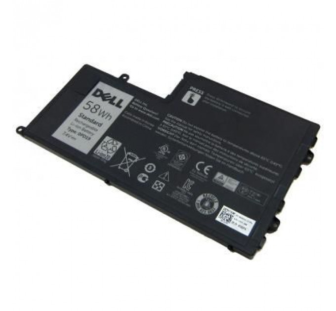 Акумулятор до ноутбука Dell Inspiron 15-5547 0PD19, 58Wh (7600mAh), 4cell, 7.4V, Li-ion (A47306)