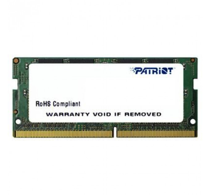 Модуль пам'яті для ноутбука SoDIMM DDR4 16GB 2666 MHz Patriot (PSD416G26662S)
