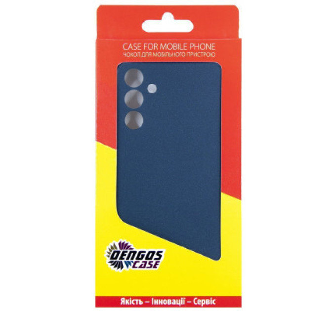 Dengos Чохол до мобільного телефона Dengos Samsung Galaxy M15 5G + Glass Blue (DG-KM-89)
