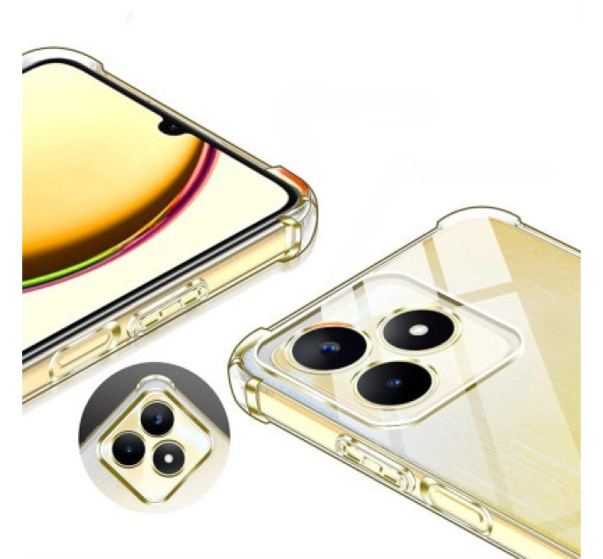 BeCover Чохол до мобільного телефона BeCover Anti-Shock Realme Note 50 Clear (711173)
