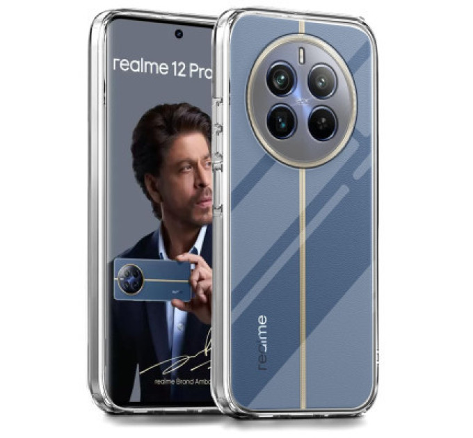 BeCover Чохол до мобільного телефона BeCover Realme 12 Pro 5G Transparancy (711186)