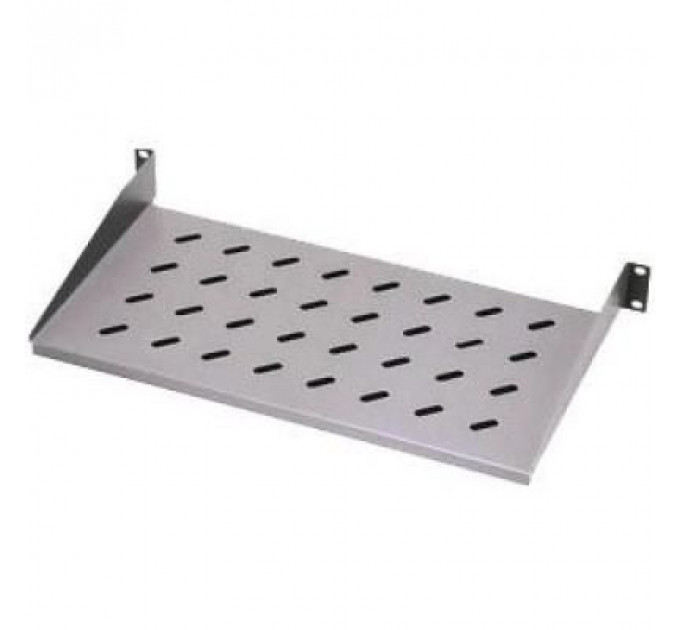 Полка 19" Hypernet 1U глуб. 200мм, цвет серый (CS-200-1U)