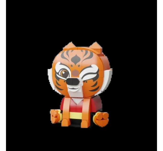 Pantasy Конструктор Pantasy Kung Fu Panda Серія Сидячий малюк - Тигриця (99125)