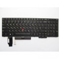 Lenovo Клавіатура ноутбука Lenovo ThinkPad E580/L580/T590 черная с черной,трек (A46072)