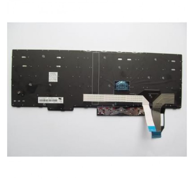 Lenovo Клавіатура ноутбука Lenovo ThinkPad E580/L580/T590 черная с черной,трек (A46072)