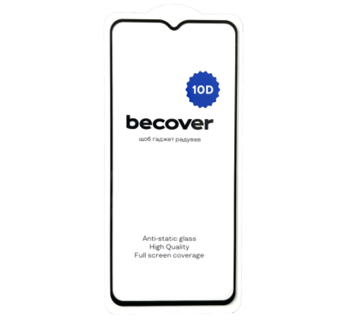 BeCover Скло захисне BeCover Xiaomi Redmi A2 10D Black (711366)