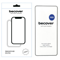Скло захисне BeCover Xiaomi Redmi Note 13 Pro 4G 10D Black (711377)