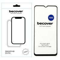 Скло захисне BeCover Samsung Galaxy A14 4G SM-A145/A14 5G SM-A146 10D Black (711518)