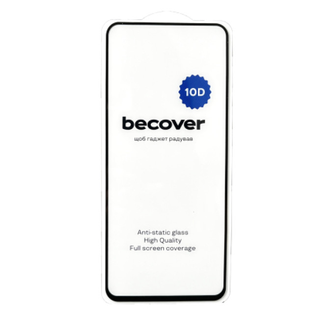 BeCover Скло захисне BeCover Xiaomi Redmi 13 10D Black (711516)